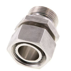 28L et G1'' en acier inoxydable à pivot droit avec filetage mâle 160 bar FKM Reglable ISO 8434-1