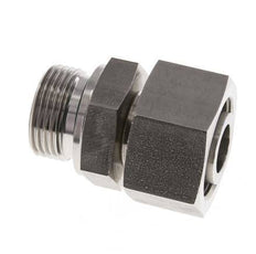 25S & G1'' Emerillon droit en acier inoxydable avec filetage mâle 400 bar FKM Reglable ISO 8434-1