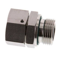 28L & G1'' Stainless Steel Straight Swivel with Male Threads 160 bar FKM O-ring Sealing Cone Adjustable ISO 8434-1