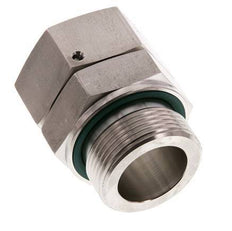 35L & G1-1/4'' en acier inoxydable avec filetage mâle 160 bar FKM O-ring Sealing Cone Adjustable ISO 8434-1