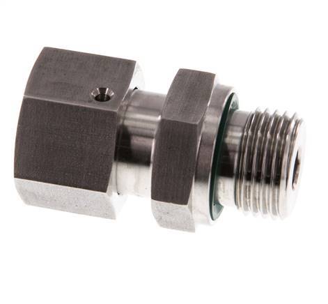 14S & G1/2'' Stainless Steel Straight Swivel with Male Threads 630 bar FKM O-ring Sealing Cone Adjustable ISO 8434-1