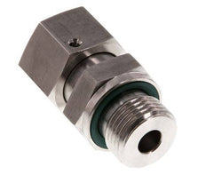 14S & G1/2'' Swivel droit en acier inoxydable avec filetage mâle 630 bar Joint torique FKM Cône reglable ISO 8434-1