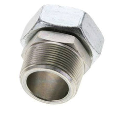 42L & 1-1/2'' NPT Acier zingue pivotant droit avec filetage mâle 160 bar Reglable ISO 8434-1