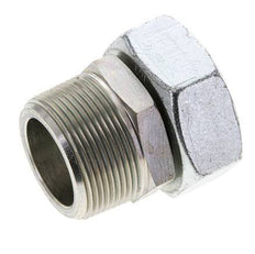 42L & 1-1/2'' NPT Acier zingue pivotant droit avec filetage mâle 160 bar Reglable ISO 8434-1