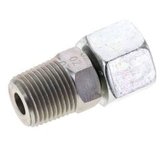 14S & 1/2'' NPT Acier zingue pivotant droit avec filetage mâle 630 bar Reglable ISO 8434-1