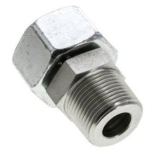 25S & 1'' NPT Acier zingue pivotant droit avec filetage mâle 400 bar Reglable ISO 8434-1