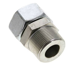 30S & 1-1/4'' NPT Acier zingue pivotant droit avec filetage mâle 400 bar Reglable ISO 8434-1