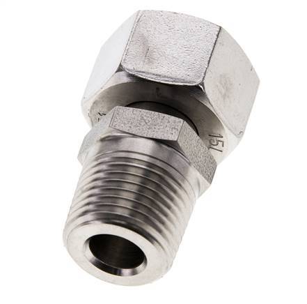 QUARKZMAN Raccord à Pousser, 4 Pièces 304 en Acier Inoxydable PC Mâle