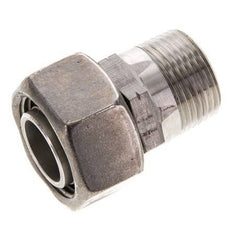 22L & 3/4'' NPT en acier inoxydable tournant droit avec filetage mâle 160 bar Ajustable ISO 8434-1