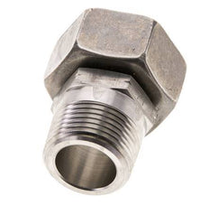 22L & 3/4'' NPT en acier inoxydable tournant droit avec filetage mâle 160 bar Ajustable ISO 8434-1