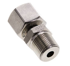 10S & 3/8'' NPT en acier inoxydable avec filetage mâle 630 bar Ajustable ISO 8434-1