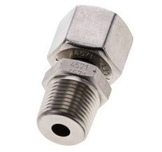 10S & 3/8'' NPT en acier inoxydable avec filetage mâle 630 bar Ajustable ISO 8434-1