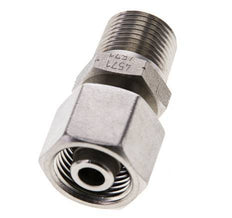 10S & 3/8'' NPT en acier inoxydable avec filetage mâle 630 bar Ajustable ISO 8434-1