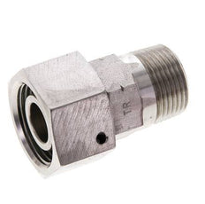 20S & 3/4'' NPT Acier inoxydable pivotant droit avec filetage mâle 400 bar Joint torique FKM Cône ajustable ISO 8434-1