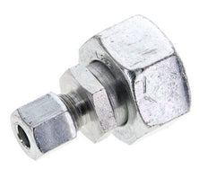8L & 22L Zink plated Steel Straight Cutting Fitting with Swivel 160 bar ISO 8434-1
