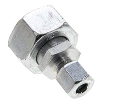 8L & 22L Zink plated Steel Straight Cutting Fitting with Swivel 160 bar ISO 8434-1
