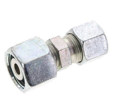 10S & 14S Zink plated Steel Straight Cutting Fitting with Swivel 630 bar ISO 8434-1