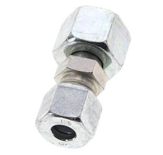 10S & 14S Zink plated Steel Straight Cutting Fitting with Swivel 630 bar ISO 8434-1
