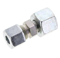 10S & 14S Zink plated Steel Straight Cutting Fitting with Swivel 630 bar ISO 8434-1