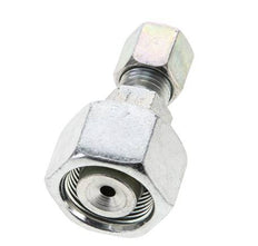 6S & 16S Zink plated Steel Straight Cutting Fitting with Swivel 400 bar ISO 8434-1