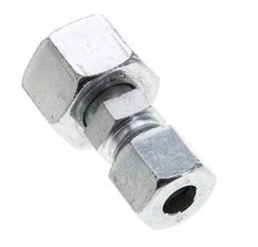 10S & 16S Zink plated Steel Straight Cutting Fitting with Swivel 400 bar ISO 8434-1