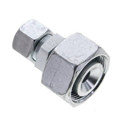16S & 30S Zink plated Steel Straight Cutting Fitting with Swivel 400 bar ISO 8434-1