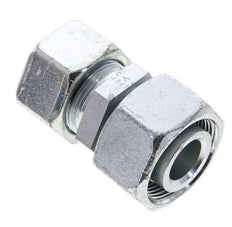 25S & 30S Zink plated Steel Straight Cutting Fitting with Swivel 400 bar ISO 8434-1