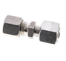 8L & 10L Stainless Steel Straight Cutting Fitting with Swivel 315 bar ISO 8434-1