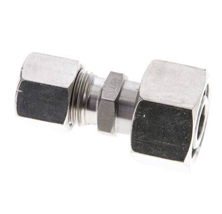 10L & 15L Stainless Steel Straight Cutting Fitting with Swivel 315 bar ISO 8434-1