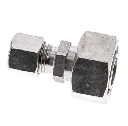 10L & 18L Stainless Steel Straight Cutting Fitting with Swivel 315 bar ISO 8434-1