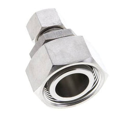 12L & 28L Stainless Steel Straight Cutting Fitting with Swivel 160 bar ISO 8434-1