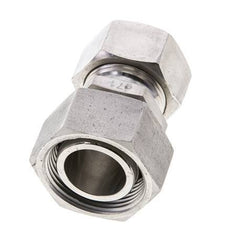 22L & 28L Stainless Steel Straight Cutting Fitting with Swivel 160 bar ISO 8434-1