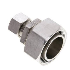 15L & 35L Stainless Steel Straight Cutting Fitting with Swivel 160 bar ISO 8434-1