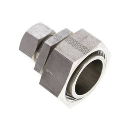 18L & 42L Stainless Steel Straight Cutting Fitting with Swivel 160 bar ISO 8434-1