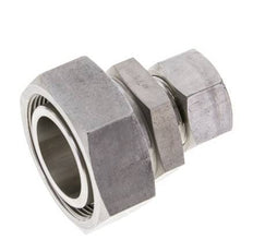 22L & 42L Stainless Steel Straight Cutting Fitting with Swivel 160 bar ISO 8434-1