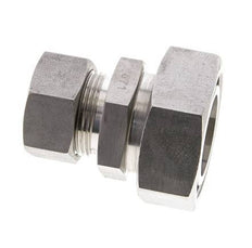 28L & 42L Stainless Steel Straight Cutting Fitting with Swivel 160 bar ISO 8434-1