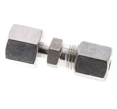 6S & 8S Stainless Steel Straight Cutting Fitting with Swivel 630 bar ISO 8434-1