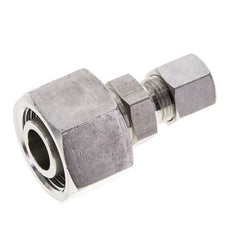 8S & 20S Stainless Steel Straight Cutting Fitting with Swivel 400 bar ISO 8434-1