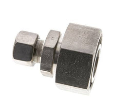 16S & 38S Stainless Steel Straight Cutting Fitting with Swivel 315 bar ISO 8434-1