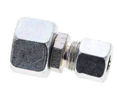 10L & 15L Acier zingue Raccord de coupe droit avec emerillon 315 bar Joint torique NBR Cône d'etancheite ISO 8434-1