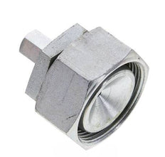 6L & 35L Zink plated Steel Straight Cutting Fitting with Swivel 160 bar NBR O-ring Sealing Cone ISO 8434-1