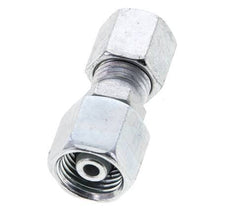 6S & 8S Zink plated Steel Straight Cutting Fitting with Swivel 630 bar NBR O-ring Sealing Cone ISO 8434-1