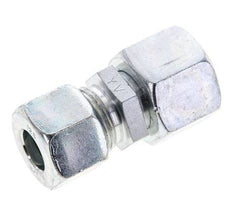 12S & 14S Zink plated Steel Straight Cutting Fitting with Swivel 630 bar NBR O-ring Sealing Cone ISO 8434-1