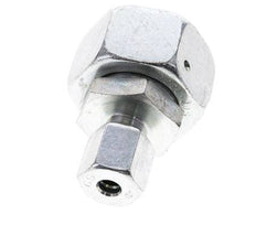 6S & 20S Zink plated Steel Straight Cutting Fitting with Swivel 400 bar NBR O-ring Sealing Cone ISO 8434-1