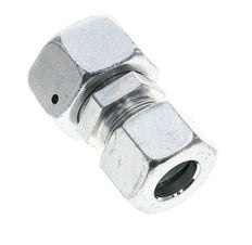 16S & 20S Zink plated Steel Straight Cutting Fitting with Swivel 400 bar NBR O-ring Sealing Cone ISO 8434-1