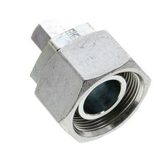 6S & 30S Zink plated Steel Straight Cutting Fitting with Swivel 400 bar NBR O-ring Sealing Cone ISO 8434-1
