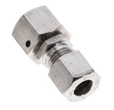 10L & 12L Stainless Steel Straight Cutting Fitting with Swivel 315 bar FKM O-ring Sealing Cone ISO 8434-1