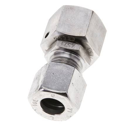 10L & 12L Stainless Steel Straight Cutting Fitting with Swivel 315 bar FKM O-ring Sealing Cone ISO 8434-1