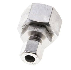 10L & 22L Stainless Steel Straight Cutting Fitting with Swivel 160 bar FKM O-ring Sealing Cone ISO 8434-1