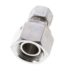 12L & 22L Stainless Steel Straight Cutting Fitting with Swivel 160 bar FKM O-ring Sealing Cone ISO 8434-1